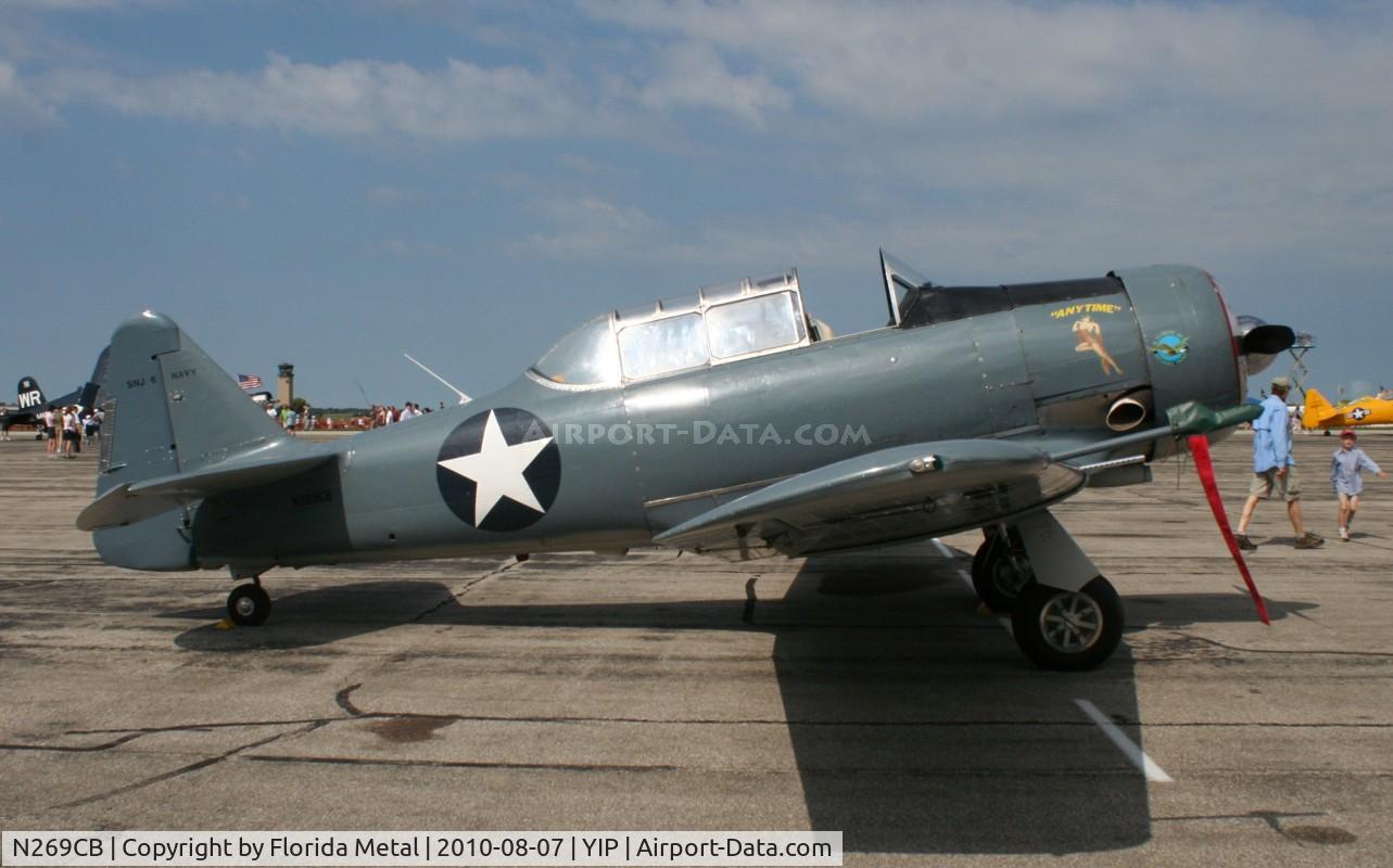 N269CB, 1945 North American SNJ-6 Texan C/N 121-43172, SNJ-6