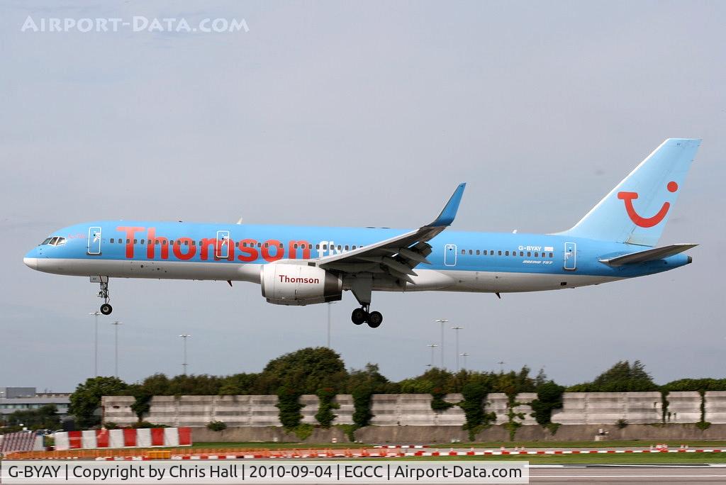 G-BYAY, 1999 Boeing 757-204 C/N 28836, Thomson