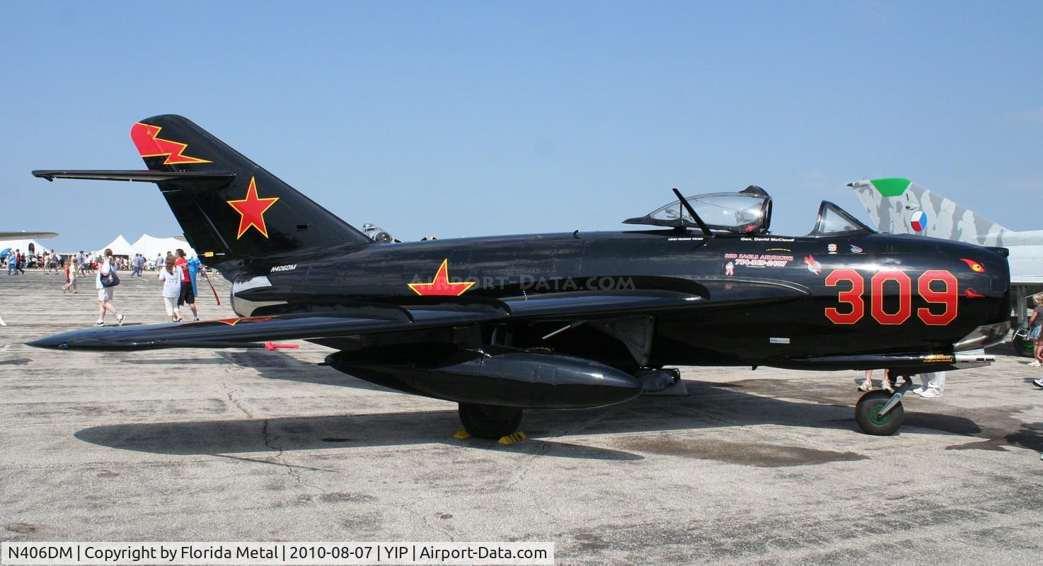 N406DM, 1957 Mikoyan-Gurevich MiG-17T C/N 0613, Mig-17