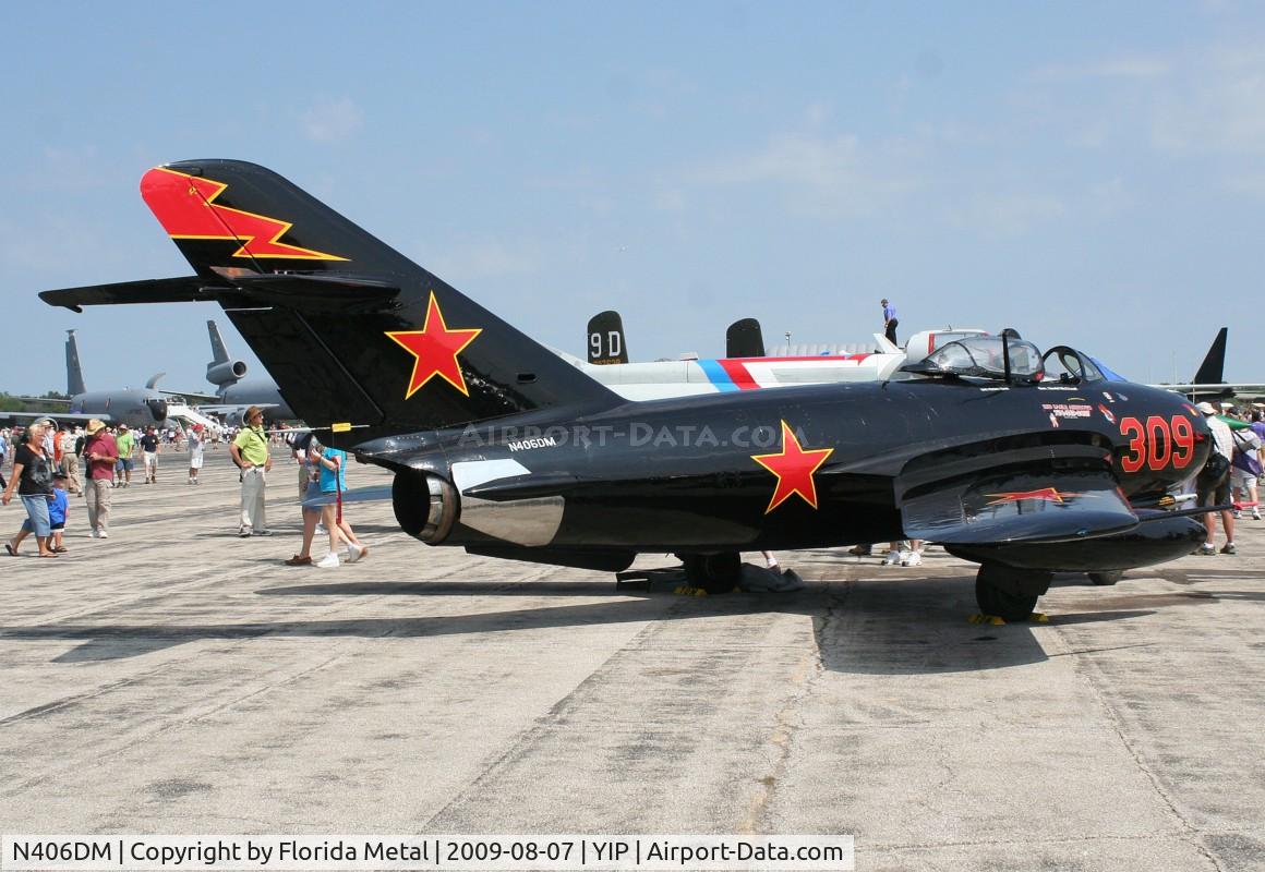 N406DM, 1957 Mikoyan-Gurevich MiG-17T C/N 0613, Mig-17