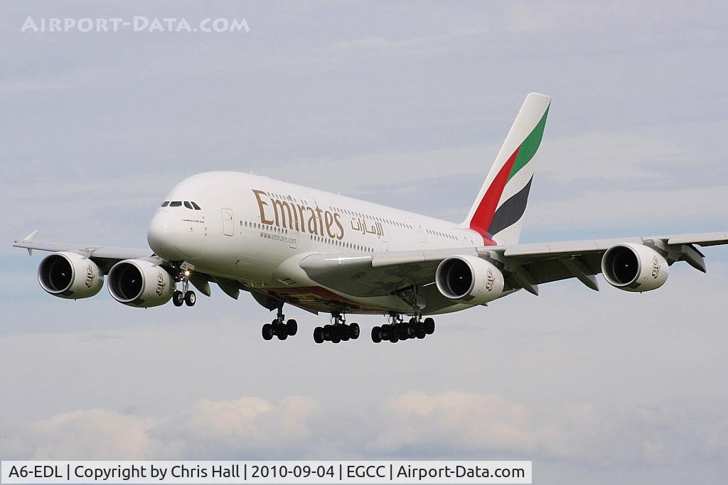 A6-EDL, 2010 Airbus A380-861 C/N 046, Emirates