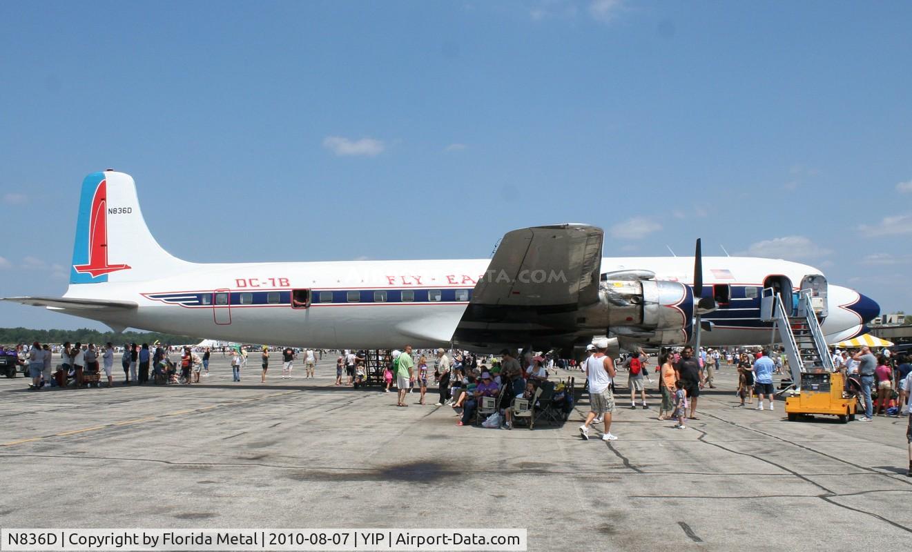 N836D, 1957 Douglas DC-7B C/N 45345, DC-7B