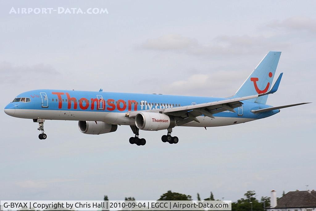 G-BYAX, 1999 Boeing 757-204 C/N 28834, Thomson