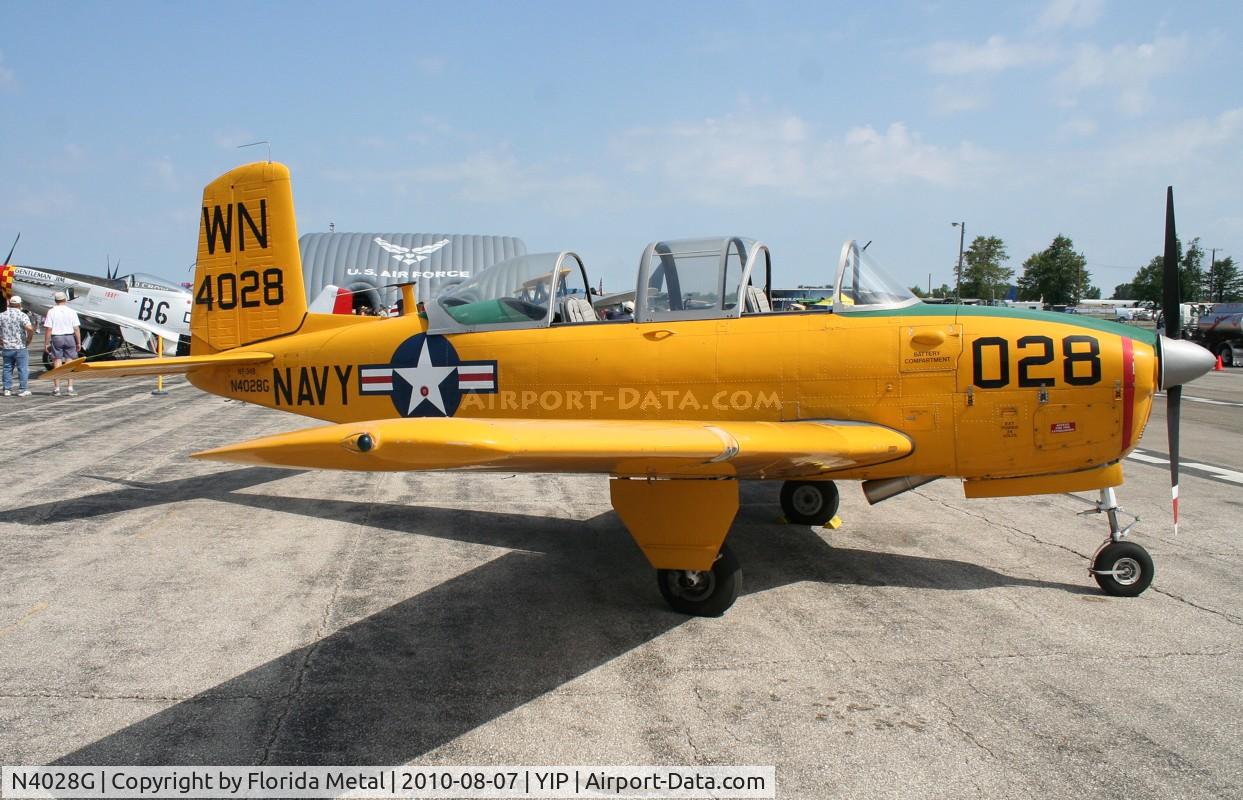 N4028G, 1955 Beech T-34A Mentor C/N BG-9, T-34