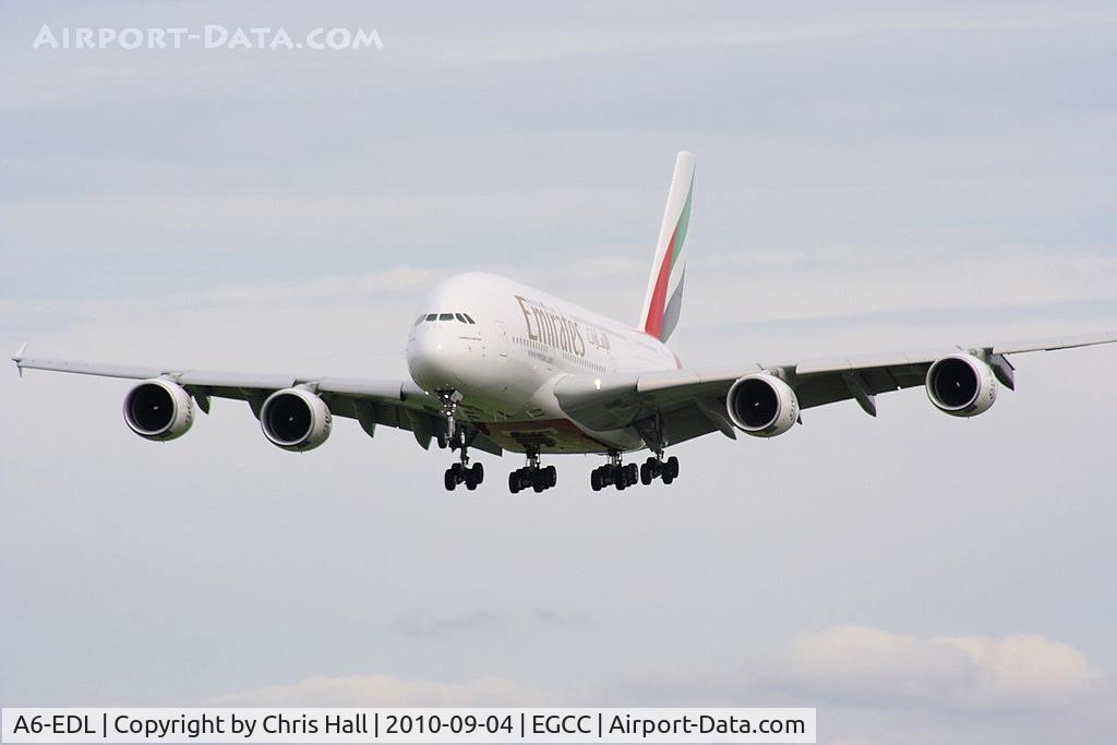 A6-EDL, 2010 Airbus A380-861 C/N 046, Emirates