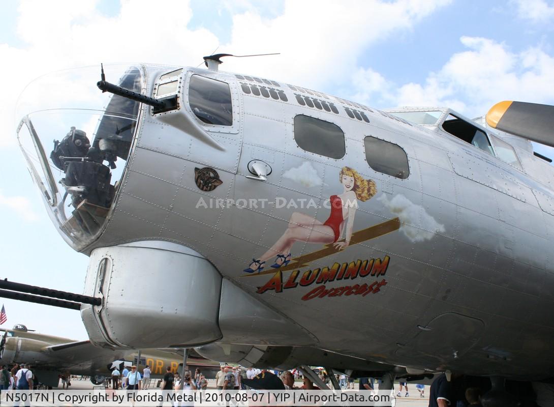 N5017N, 1944 Lockheed/Vega (Boeing) B-17G-105-VE Flying Fortress C/N 8649, Aluminum Overcast