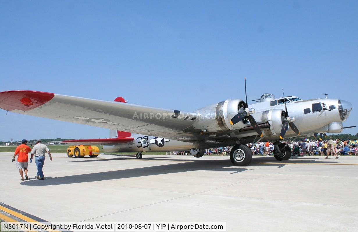 N5017N, 1944 Lockheed/Vega (Boeing) B-17G-105-VE Flying Fortress C/N 8649, Aluminum Overcast