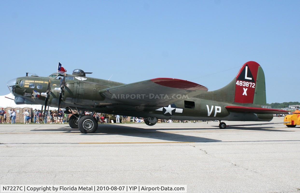 N7227C, 1944 Boeing B-17G Fortress C/N 32513, Texas Raiders