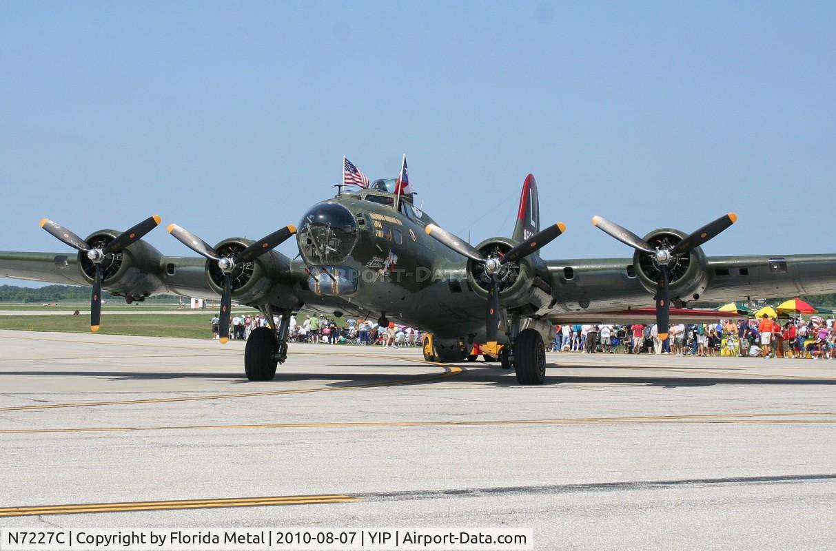 N7227C, 1944 Boeing B-17G Fortress C/N 32513, Texas Raiders