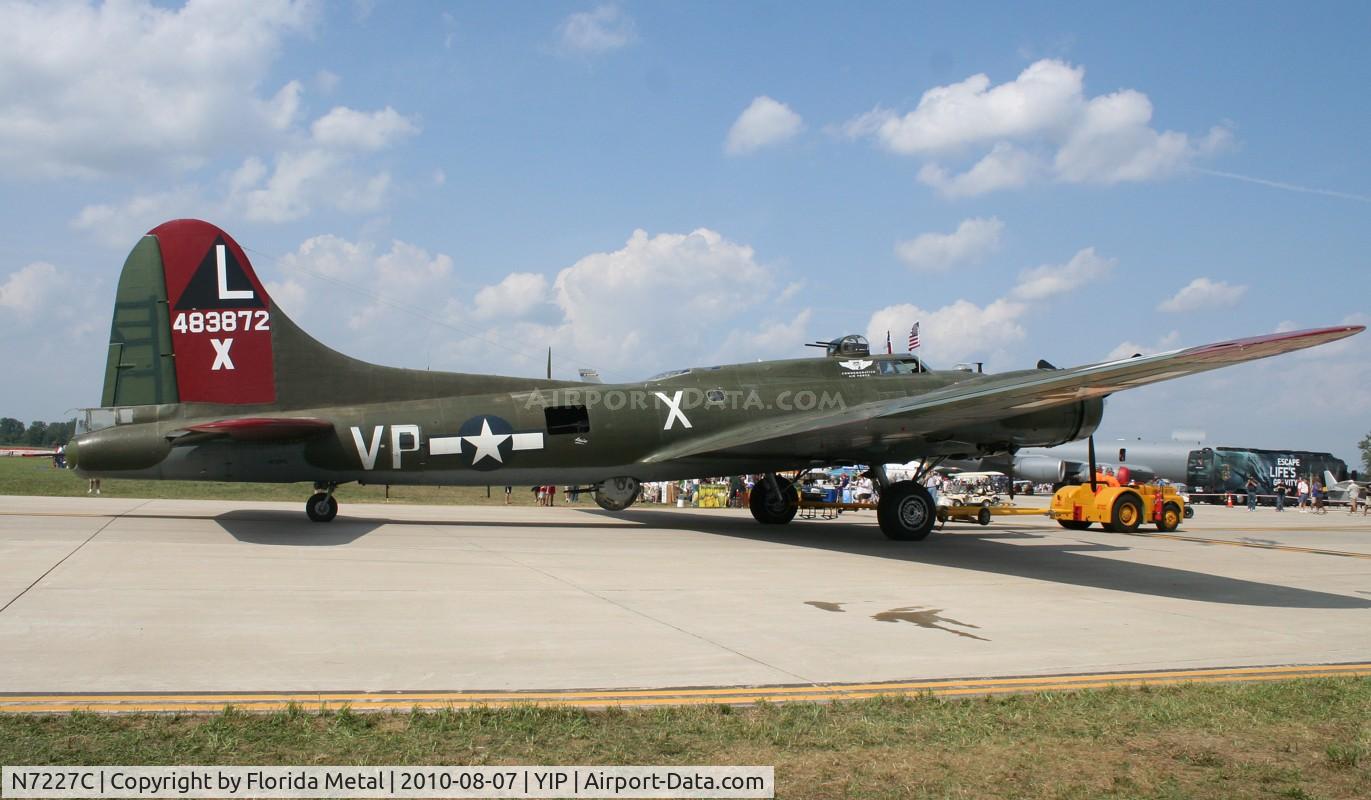 N7227C, 1944 Boeing B-17G Fortress C/N 32513, Texas Raiders