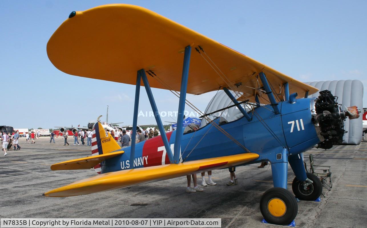N7835B, Boeing A75N1(PT17) C/N 75-4587, PT-17