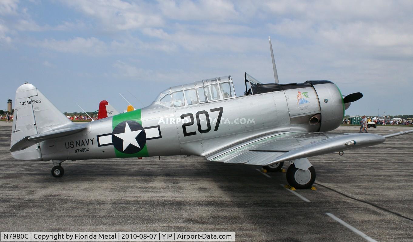 N7980C, 1943 North American SNJ-5 Texan Texan C/N 43938, SNJ-5