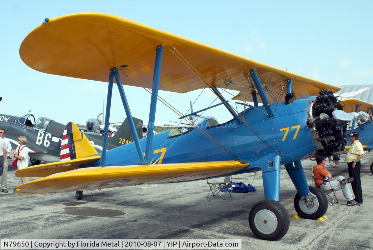 N79650, 1944 Boeing E75N1 C/N 75-5770, PT-17