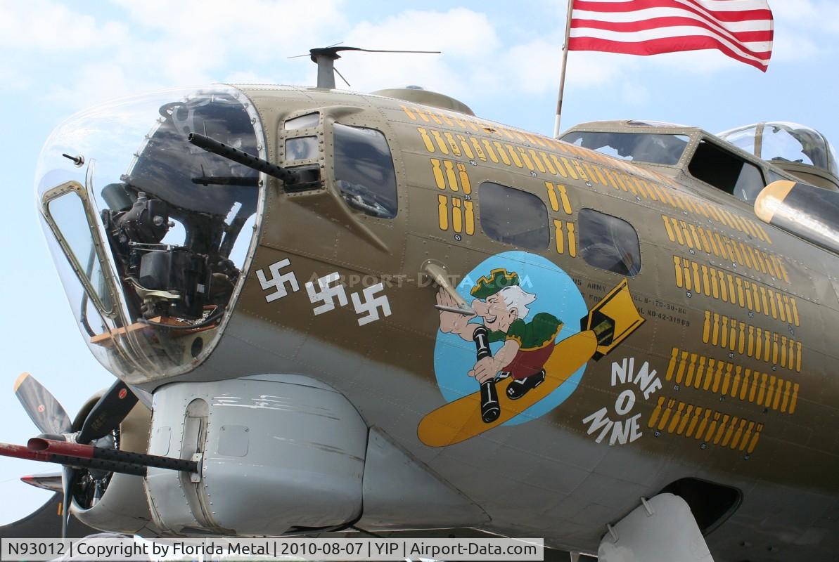 N93012, 1944 Boeing B-17G-30-BO Flying Fortress C/N 32264, Nine O Nine