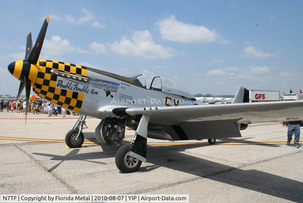 N7TF, 1944 North American P-51D Mustang C/N 44-73856, Double Trouble Too