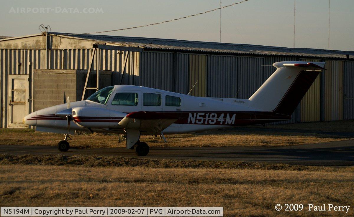 N5194M, 1978 Beech 76 Duchess C/N ME-17, She gets around.  Not a bad thing, mind you.