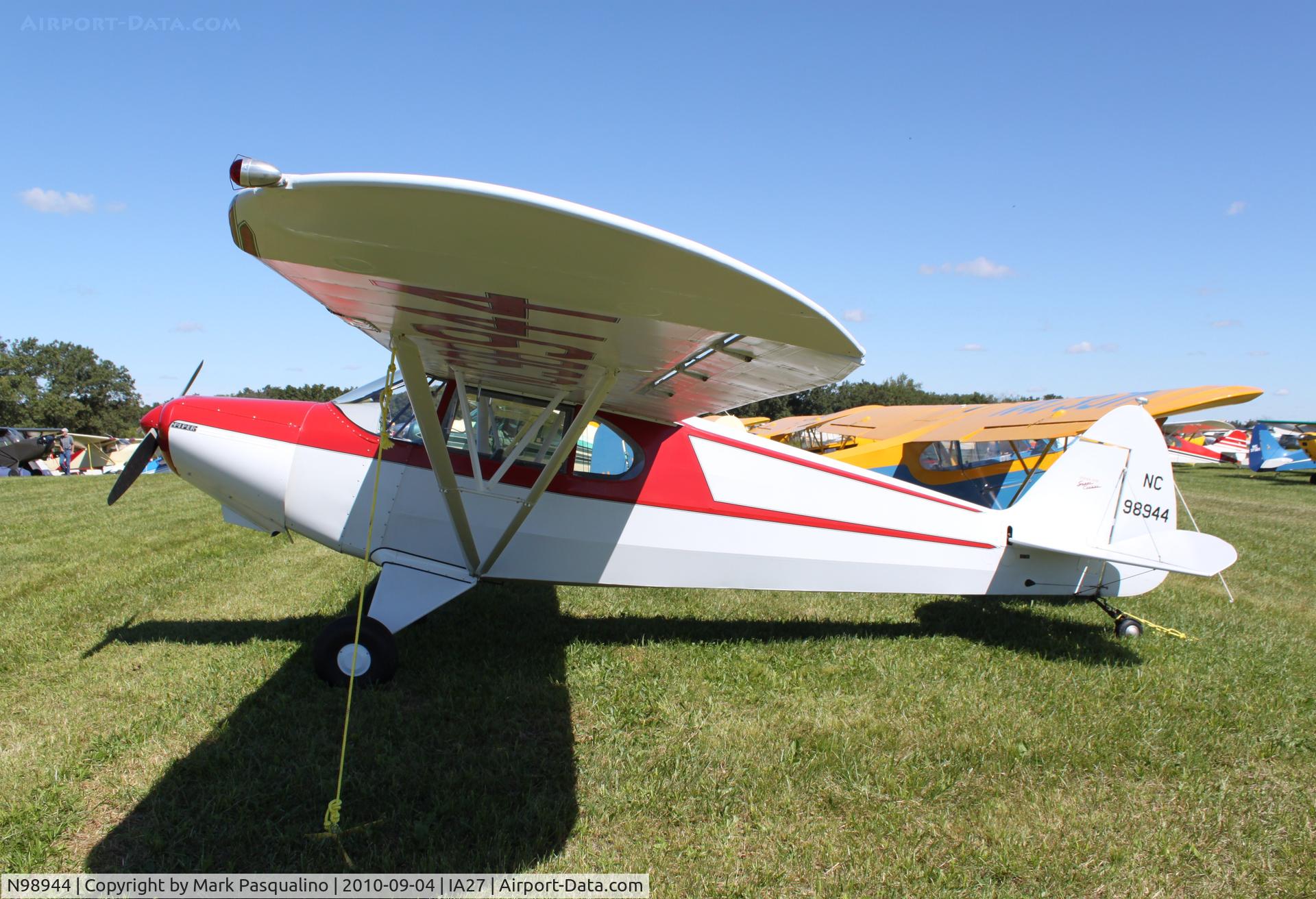 N98944, 1946 Piper PA-12 Super Cruiser C/N 12-299, Piper PA-12