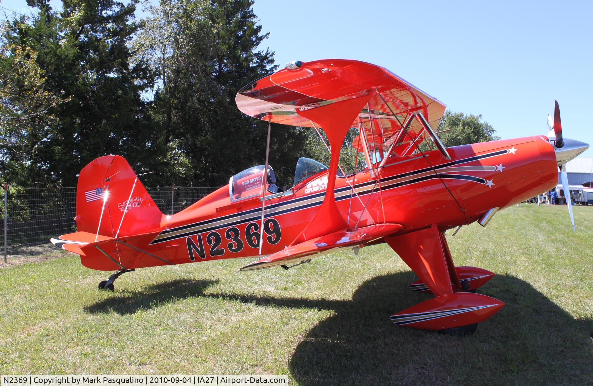 N2369, 1973 Stolp SA-300 Starduster Too C/N DB-1, Starduster SA-300