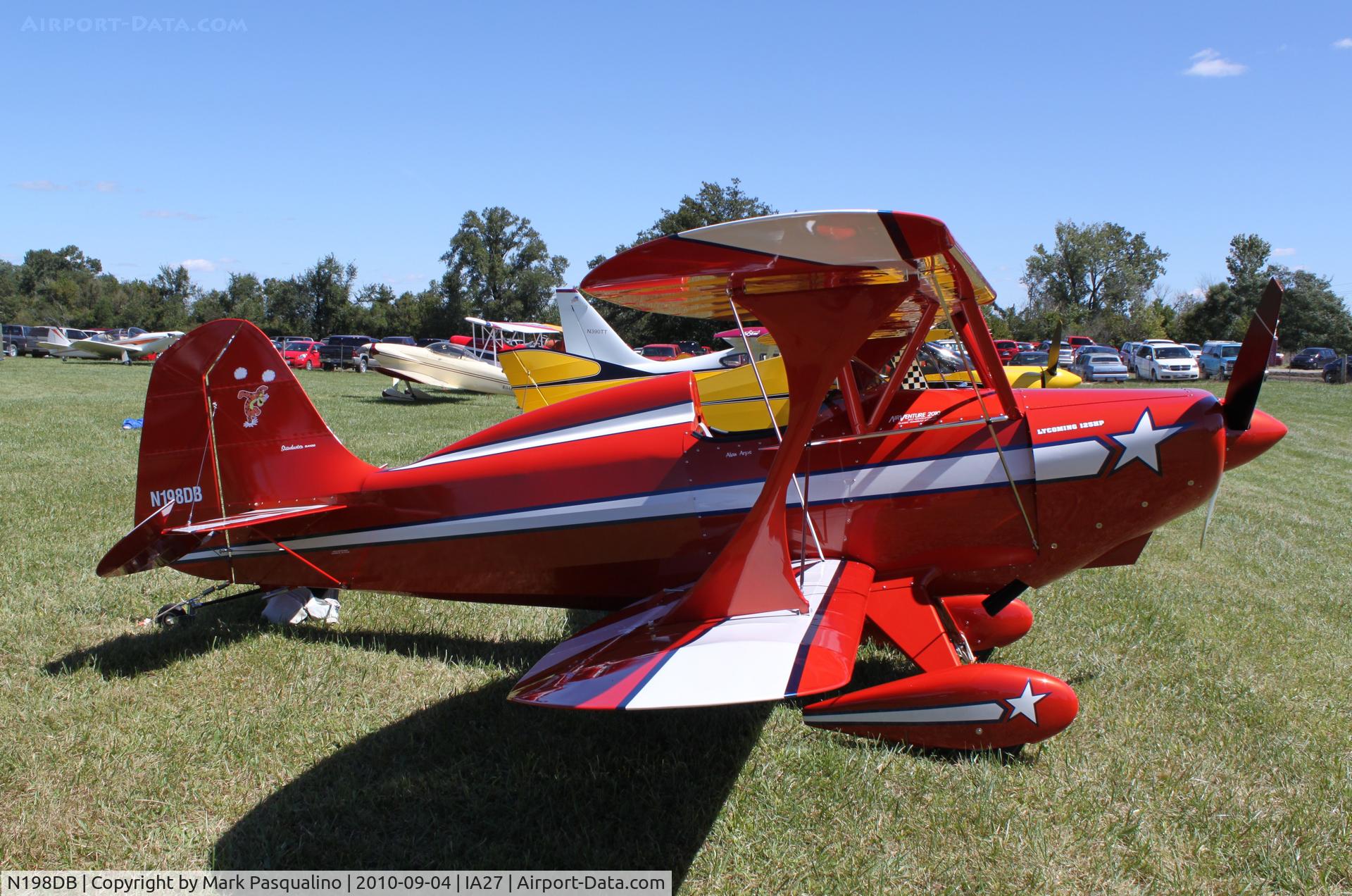 N198DB, 1968 Stolp SA-100 Starduster C/N 1DB, Starduster SA-100