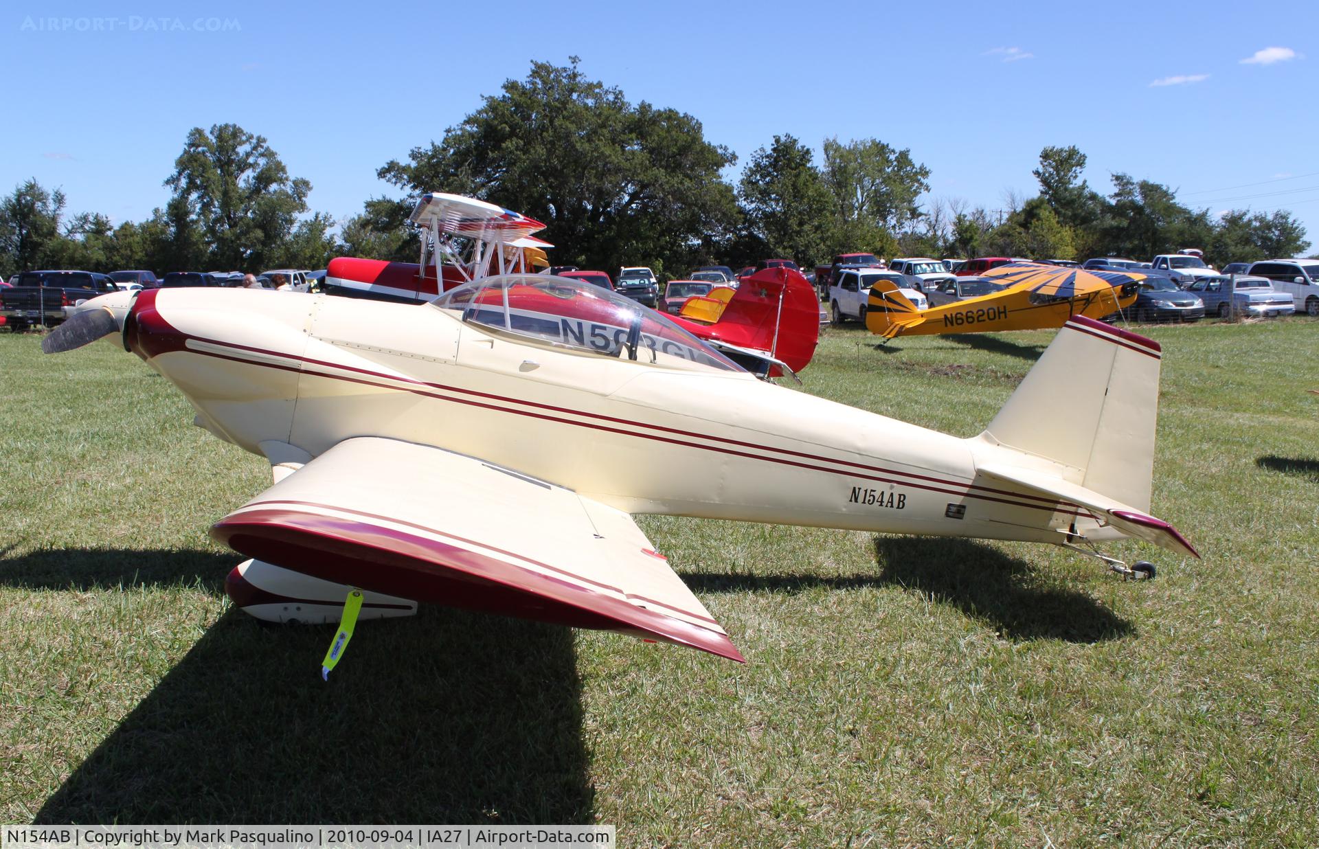 N154AB, 1997 Vans RV-3A C/N EC10868, RV-3A