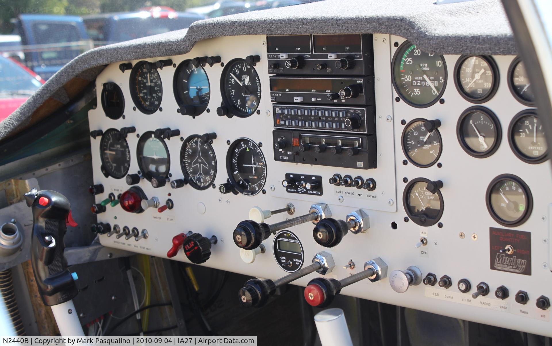 N2440B, 1950 Temco GC-1B Swift C/N 3740, Swift GC-1B