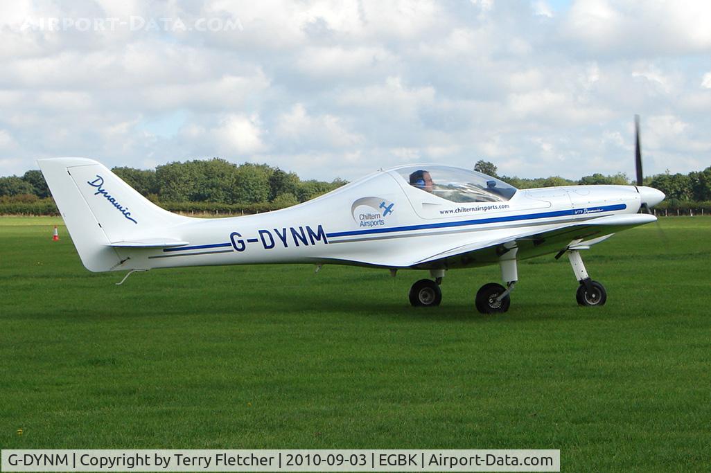 G-DYNM, 2007 Dynamic WT9 UK C/N DY161, 2007 Yeoman Light Aircraft Company Ltd DYNAMIC WT9 UK, c/n: DY161 at 2010 LAA National Rally