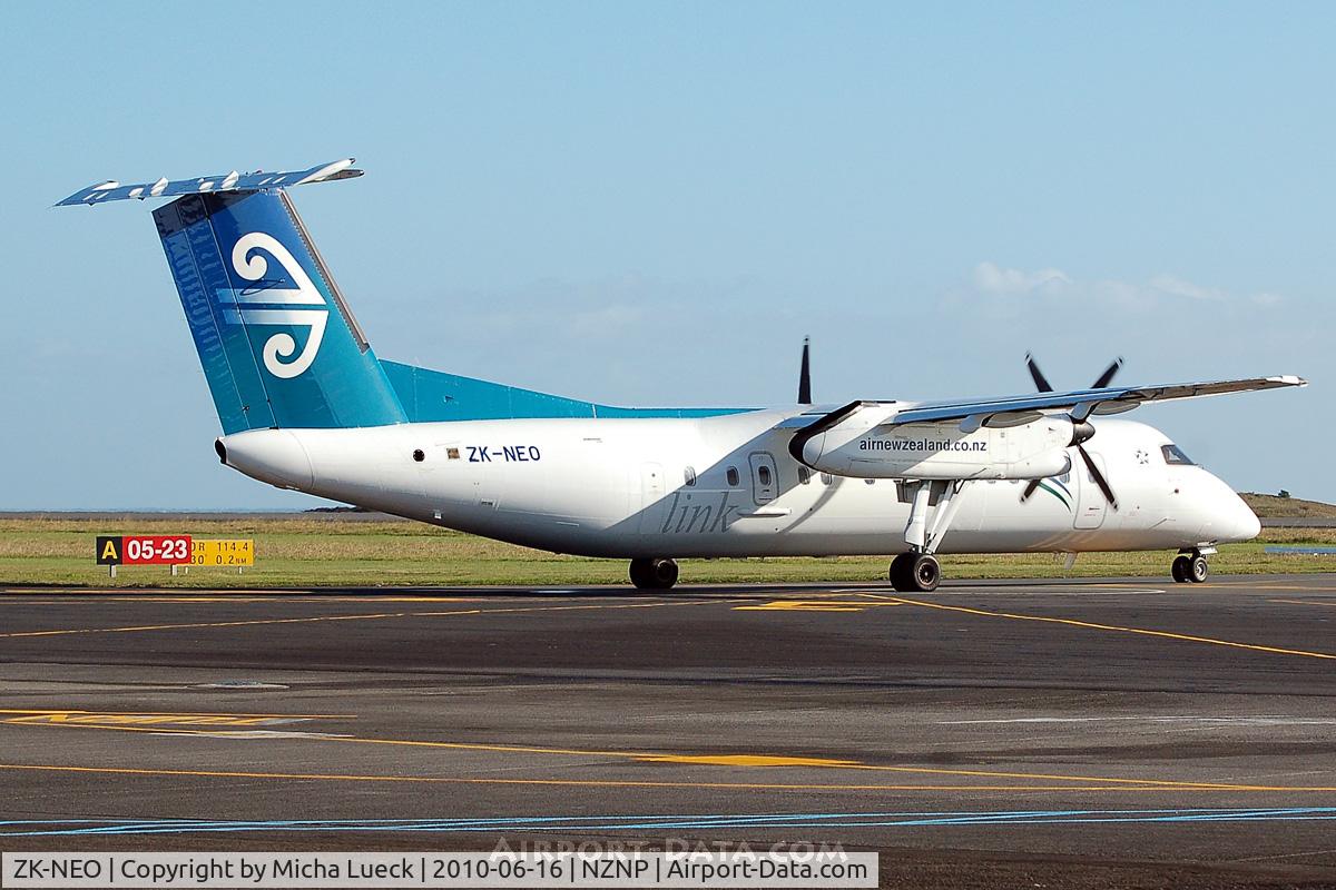 ZK-NEO, 2006 De Havilland Canada DHC-8-311 Dash 8 C/N 633, At New Plymouth