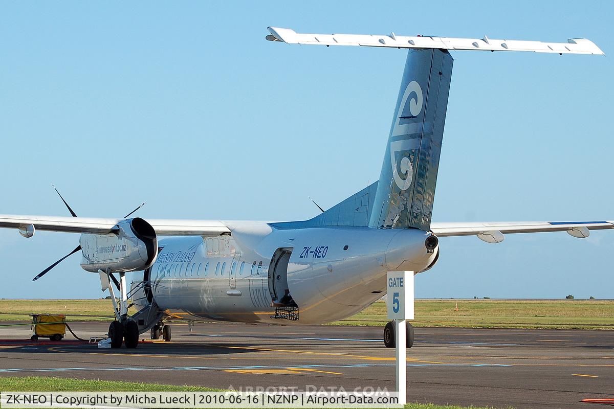 ZK-NEO, 2006 De Havilland Canada DHC-8-311 Dash 8 C/N 633, At New Plymouth