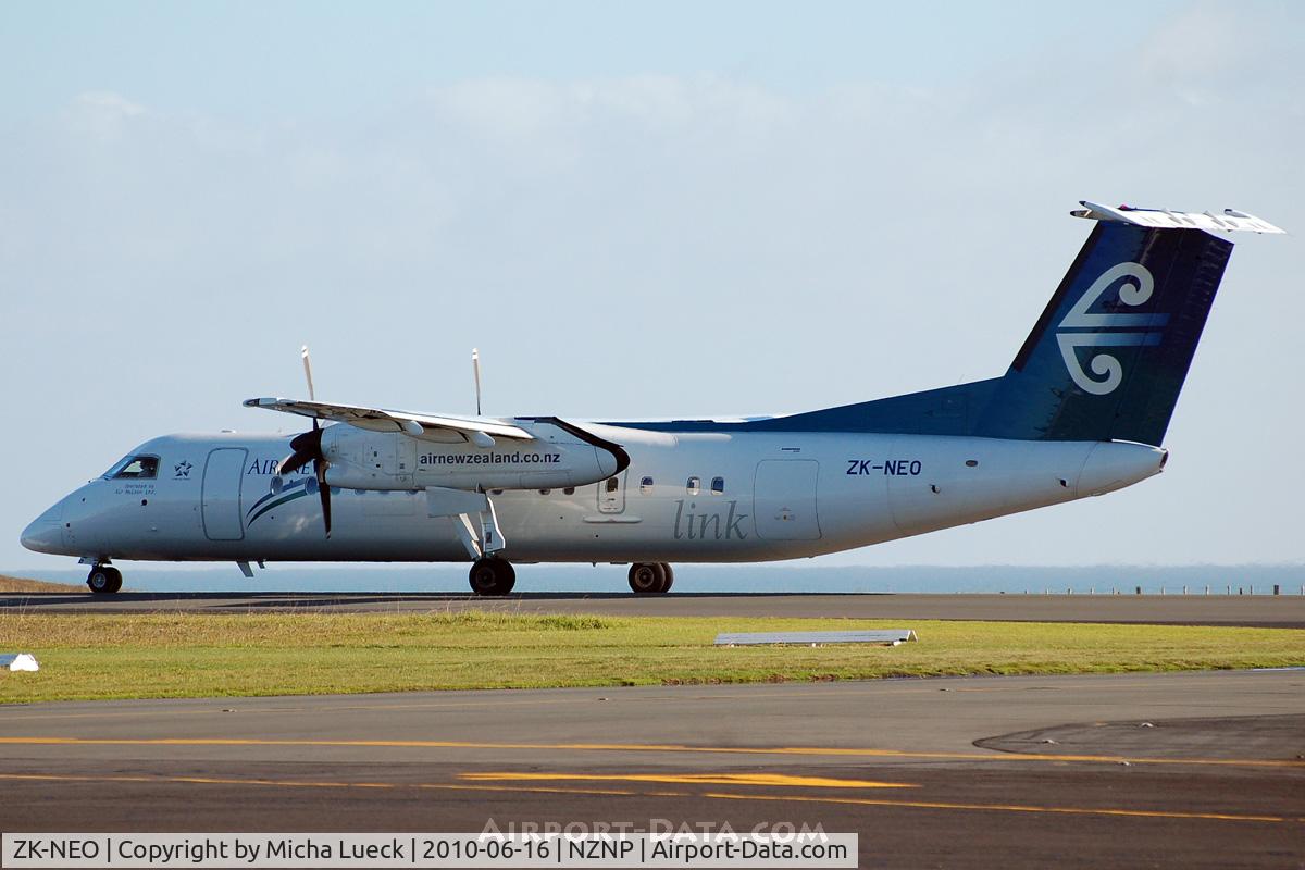 ZK-NEO, 2006 De Havilland Canada DHC-8-311 Dash 8 C/N 633, At New Plymouth