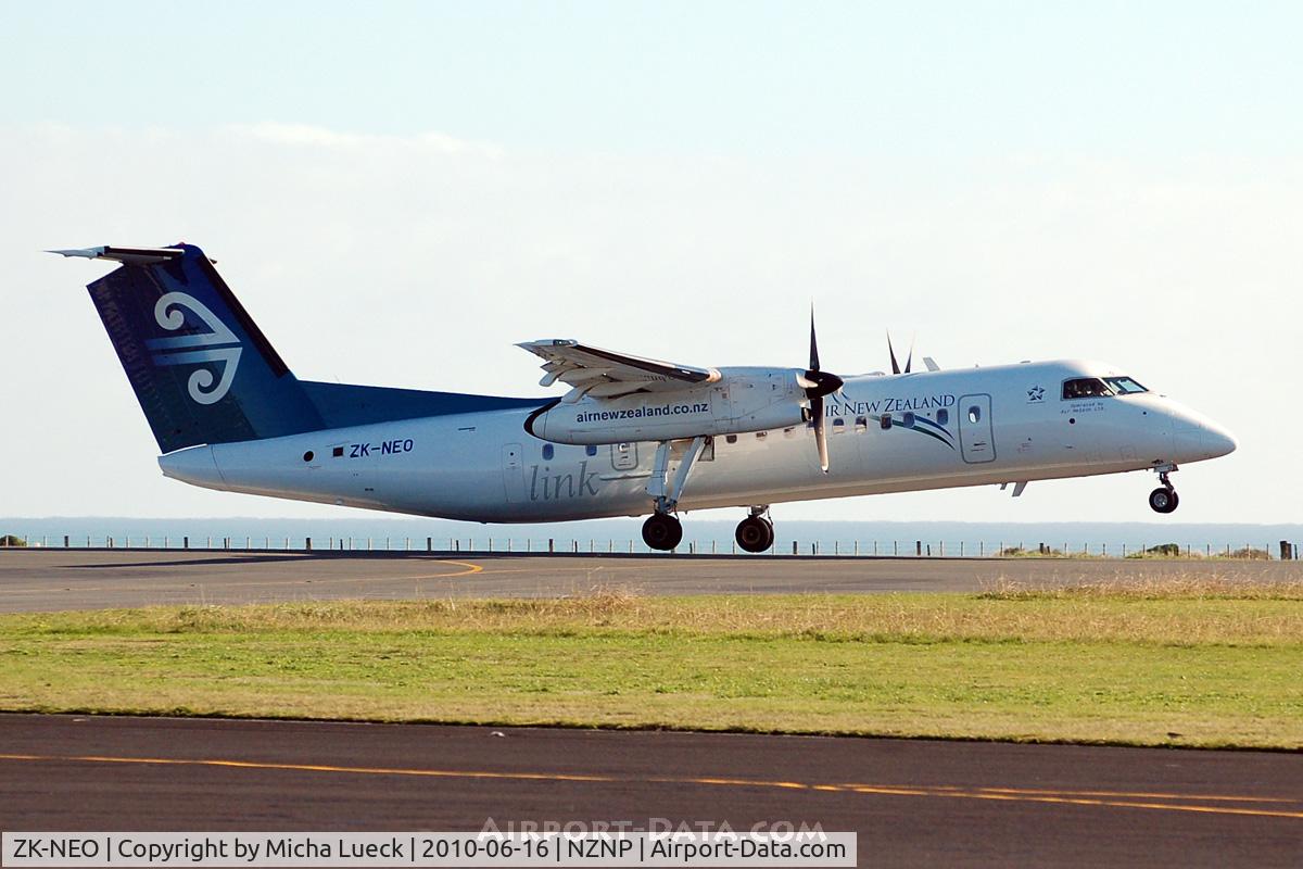 ZK-NEO, 2006 De Havilland Canada DHC-8-311 Dash 8 C/N 633, At New Plymouth