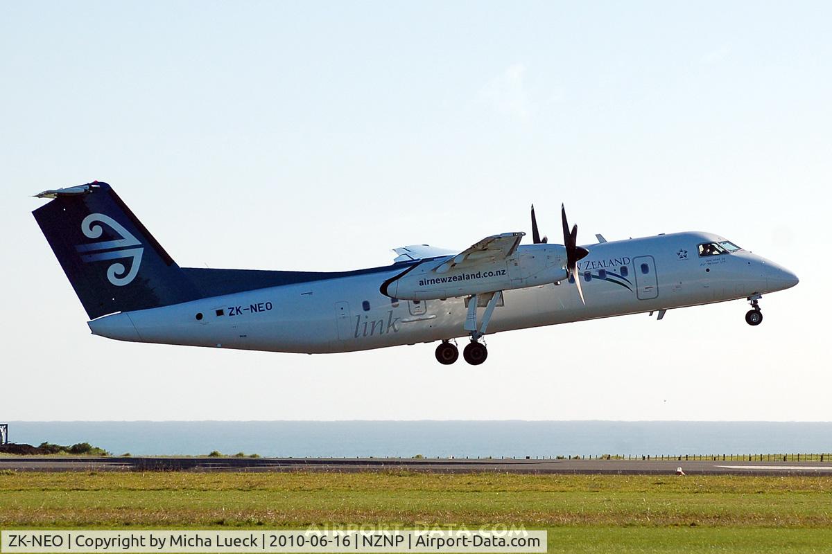 ZK-NEO, 2006 De Havilland Canada DHC-8-311 Dash 8 C/N 633, At New Plymouth