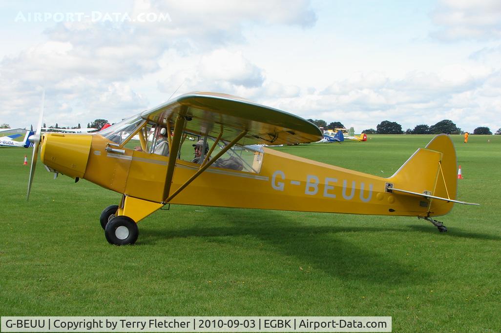 G-BEUU, 1951 Piper L-18C Super Cub (PA-18-95) C/N 18-1551, 1951 Piper PIPER L18C, c/n: 18-1551 at 2010 LAA National Rally
