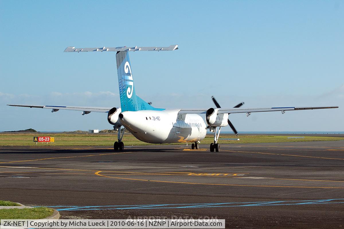 ZK-NET, 2007 De Havilland Canada DHC-8-311 Dash 8 C/N 642, At New Plymouth