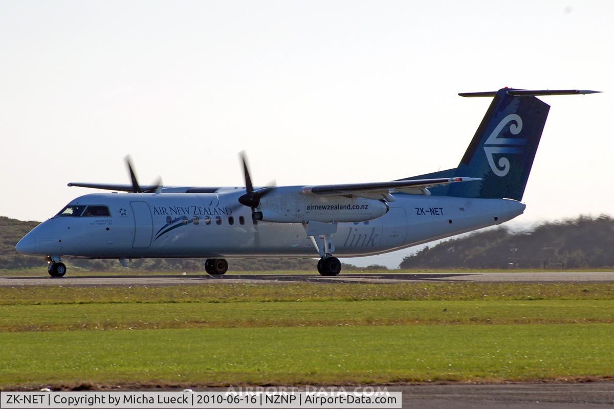ZK-NET, 2007 De Havilland Canada DHC-8-311 Dash 8 C/N 642, At New Plymouth