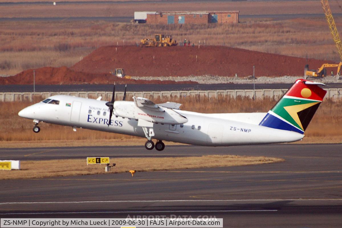ZS-NMP, 1995 De Havilland Canada DHC-8-315 Dash 8 C/N 420, At Johannesburg