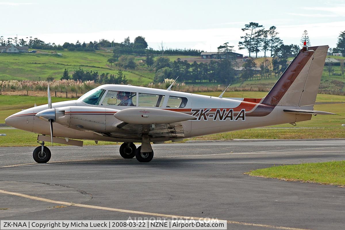 ZK-NAA, 1969 Piper PA-30 C Twin Comanche C/N 30-1785, At North Shore Aerodrome
