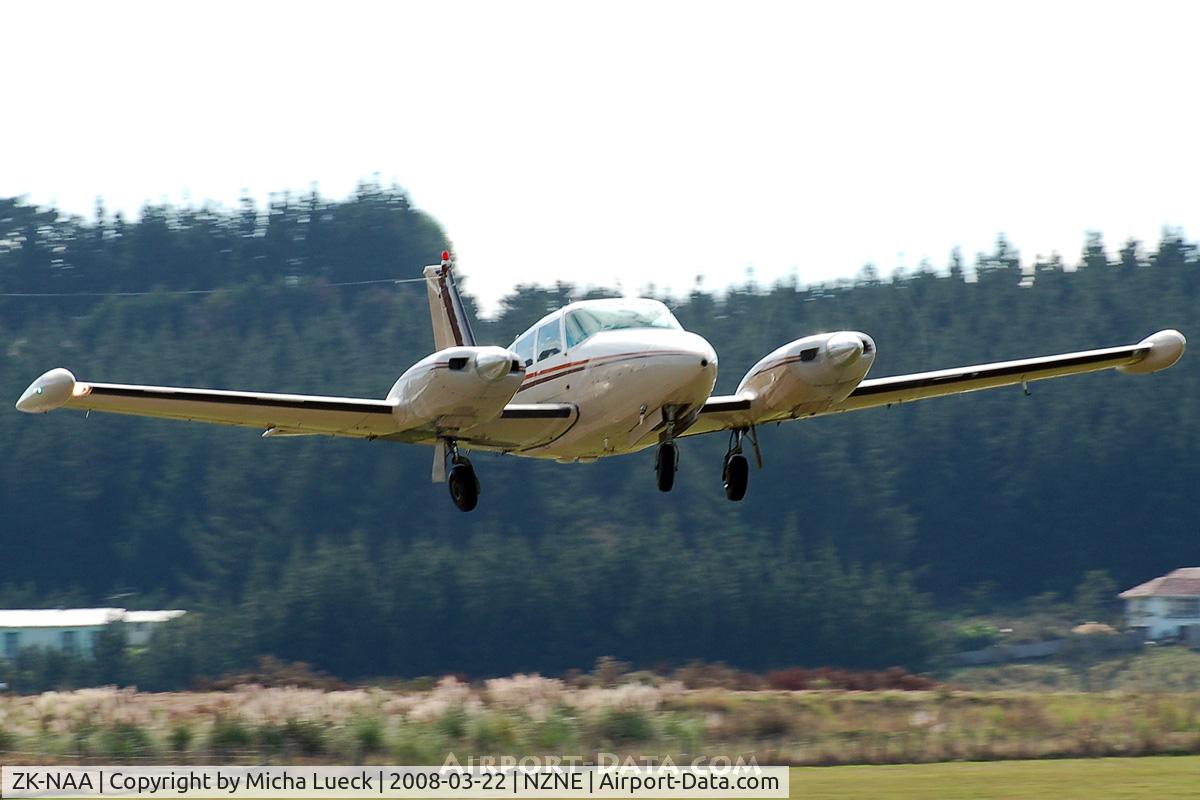ZK-NAA, 1969 Piper PA-30 C Twin Comanche C/N 30-1785, At North Shore Aerodrome