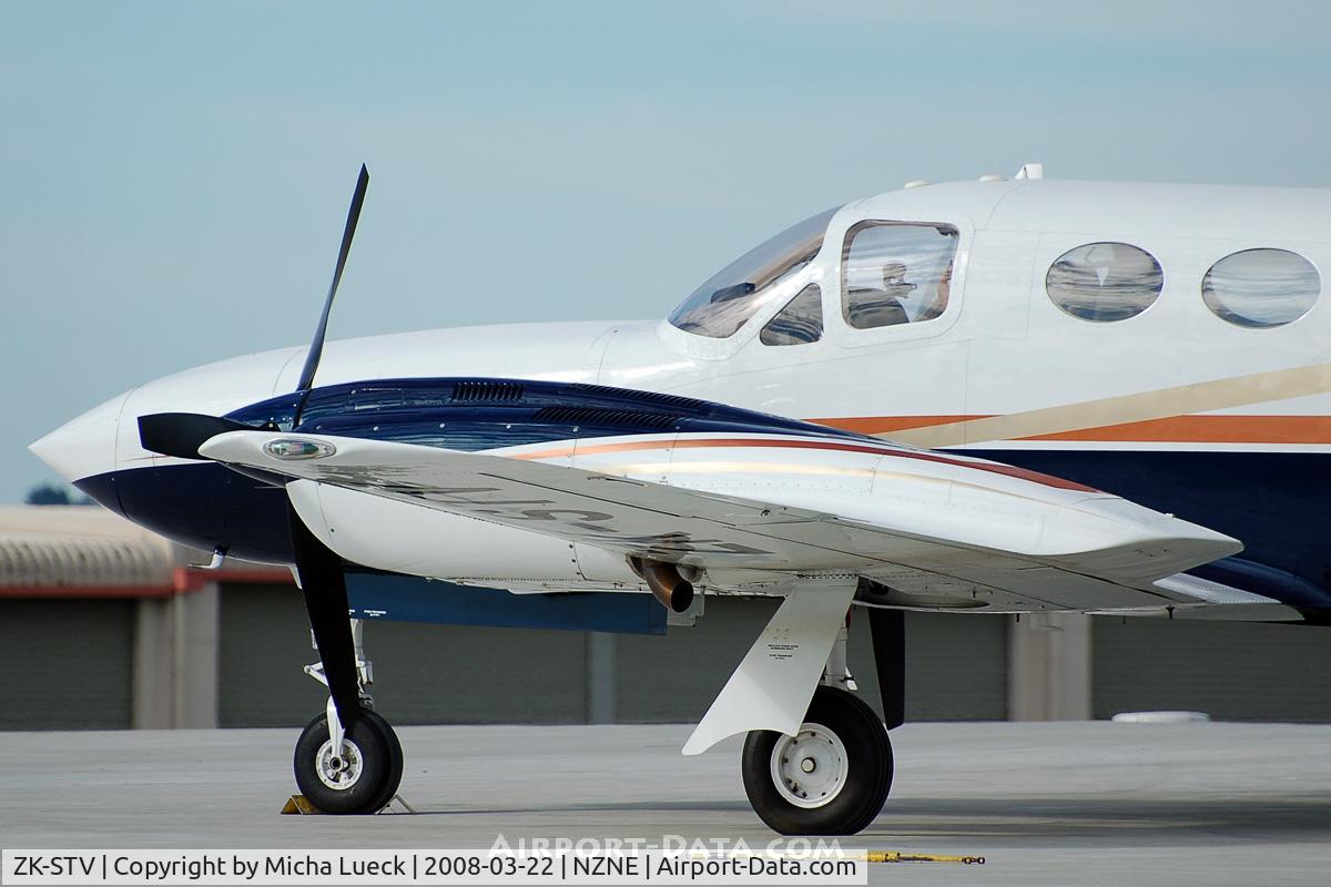 ZK-STV, 1978 Cessna 421C Golden Eagle C/N 421C0455, At North Shore Aerodrome