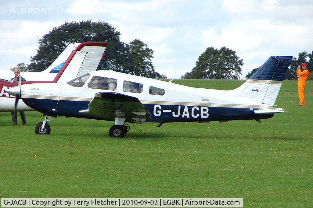 G-JACB, 1999 Piper PA-28-181 Cherokee Archer III C/N 2843278, 1999 New Piper Aircraft Inc PIPER PA-28-181, c/n: 2843278 at 2010 LAA National Rally
