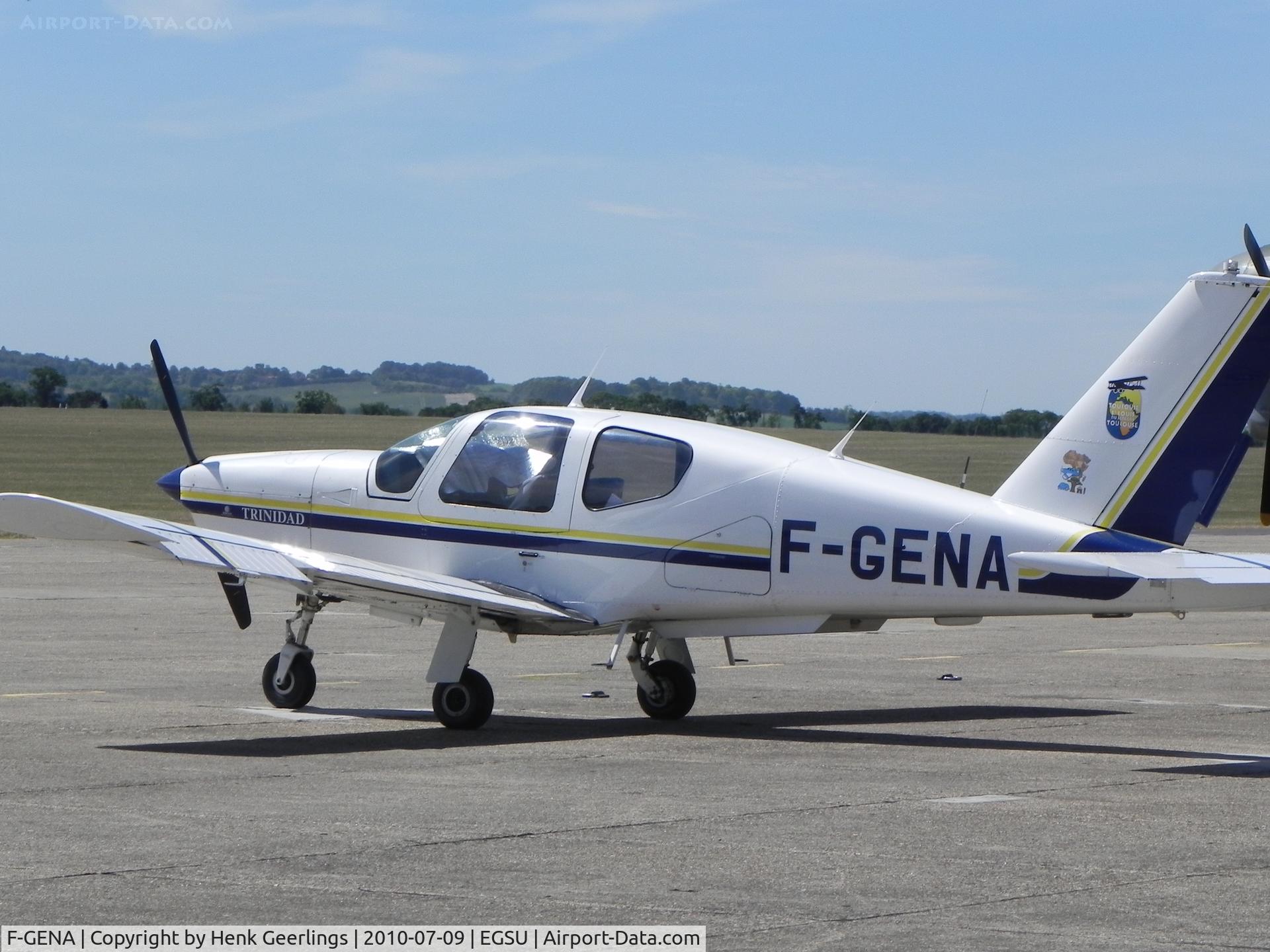 F-GENA, 1984 Socata TB-20 Trinidad C/N 450, Duxford , Flying Legends , jul  2010