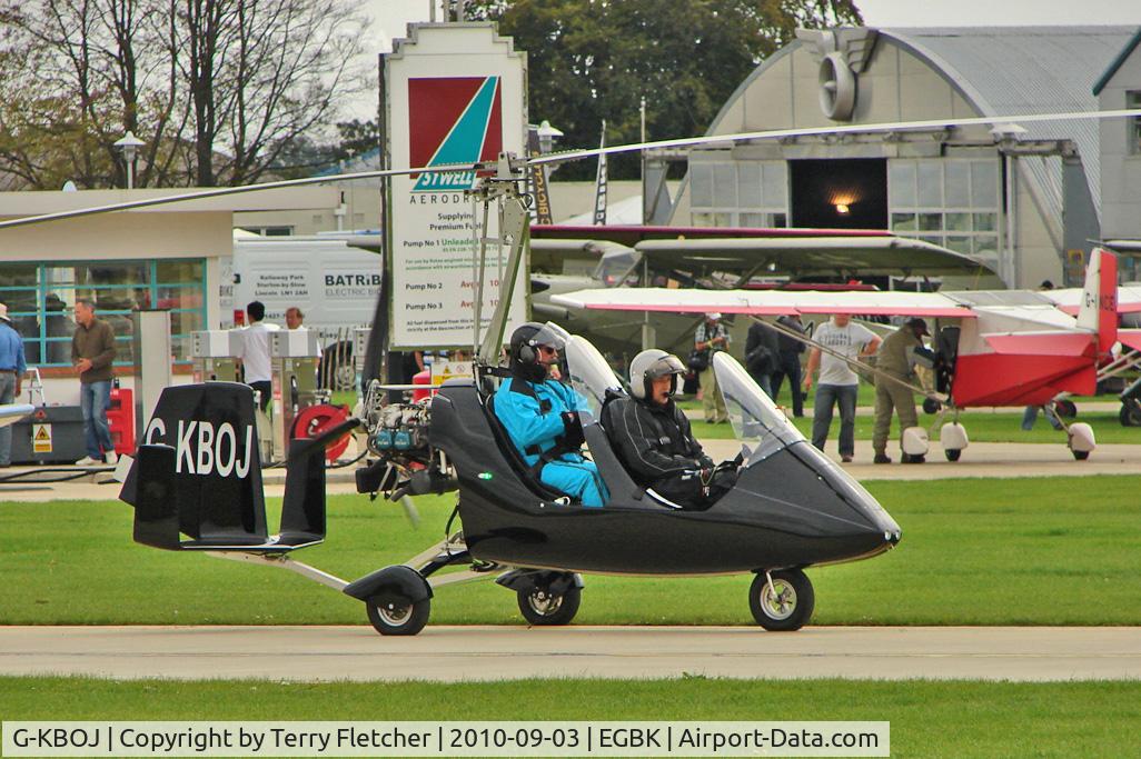 G-KBOJ, 2009 Rotorsport UK MTOsport C/N RSUK/MTOS/016, ROTORSPORT UK MTOSPORT 
Serial No.: RSUK/MTOS/016 
at 2010 LAA National Rally
