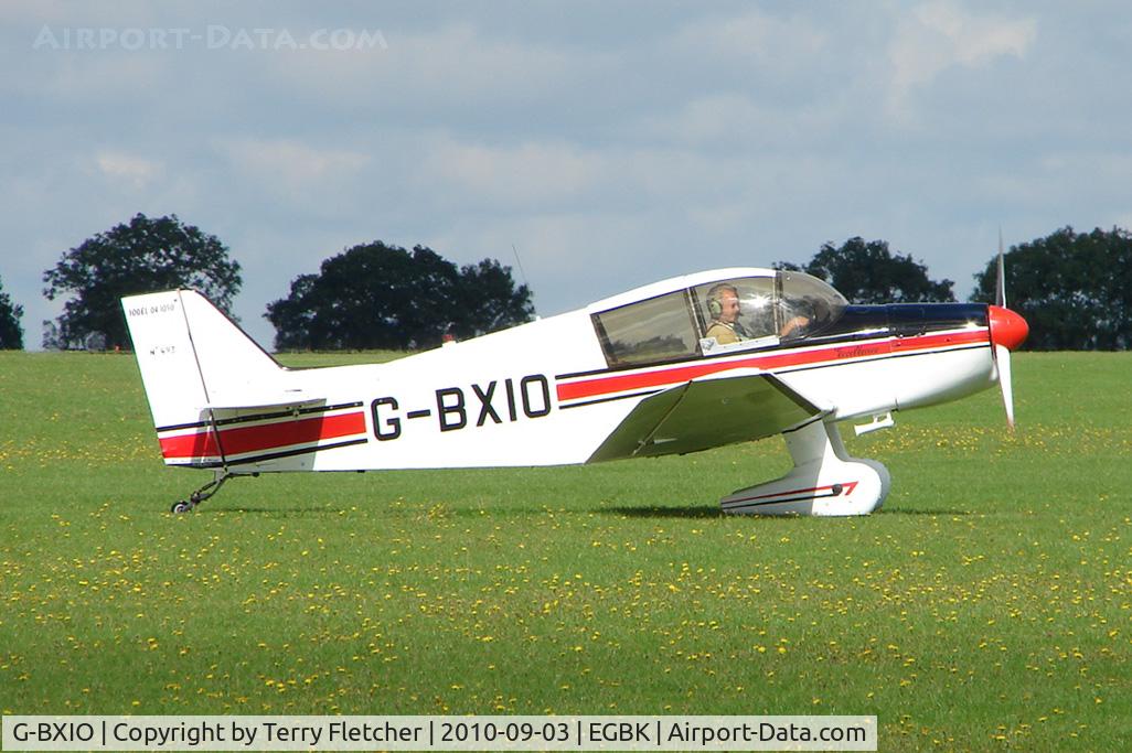 G-BXIO, 1966 SAN Jodel DR-1050M Excellence C/N 493, 1966 Societe Aeronautique Normande JODEL DR1050-M, c/n: 493 at 2010 LAA National Rally