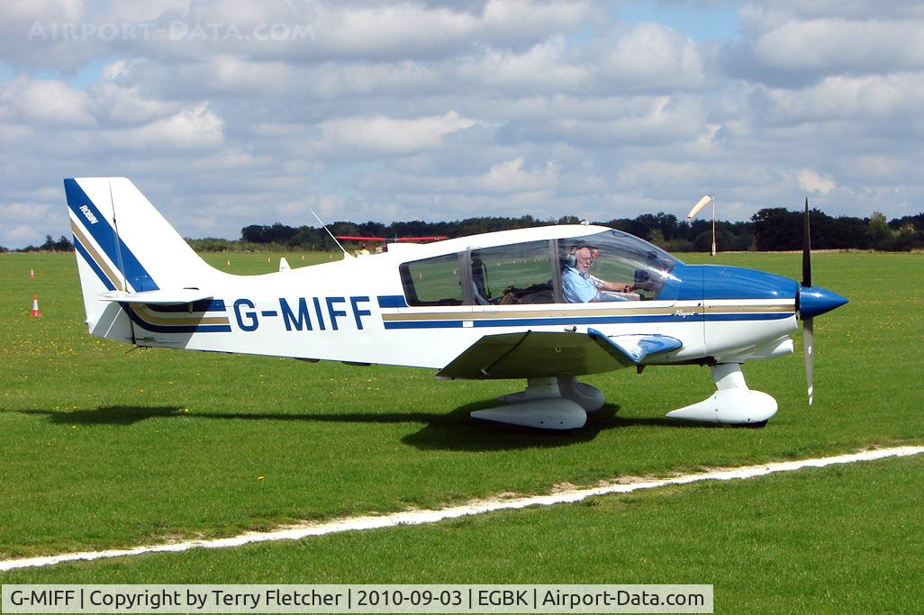 G-MIFF, 1991 Robin DR-400-180 Regent Regent C/N 2076, 1991 Avions Pierre Robin PIERRE ROBIN DR400/180, c/n: 2076 at the 2010 LAA National Rally