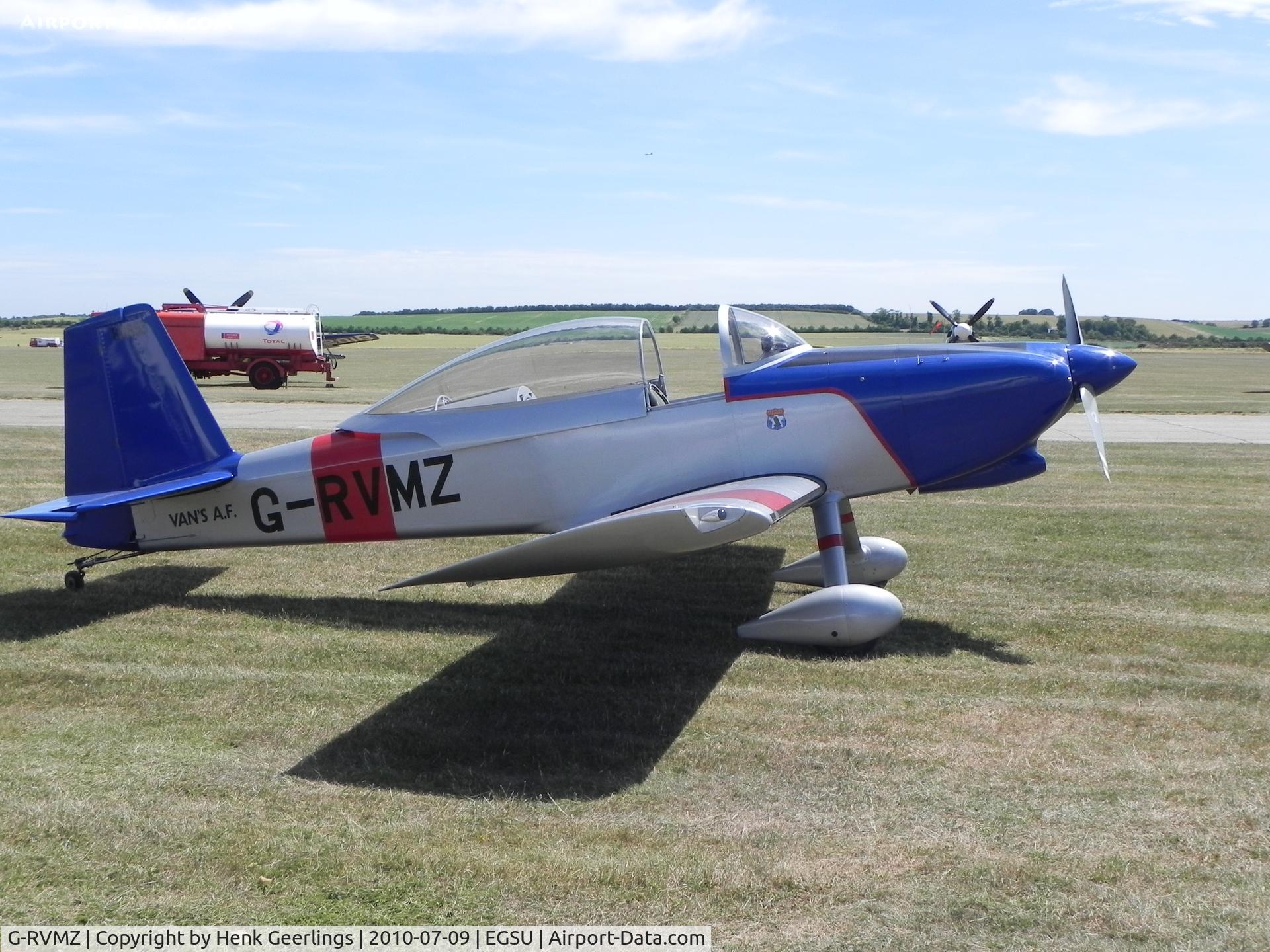G-RVMZ, 2001 Vans RV-8 C/N PFA 303-13395, Duxford , Flying Legends , jul  2010