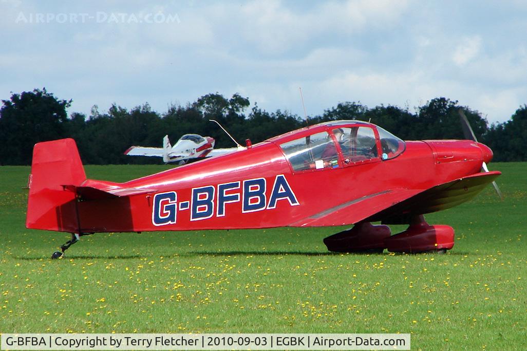 G-BFBA, 1959 SAN Jodel DR-100A Ambassadeur C/N 88, 1959 Societe Aeronautique Normande JODEL DR100A, c/n: 88 at 2010 LAA National Rally