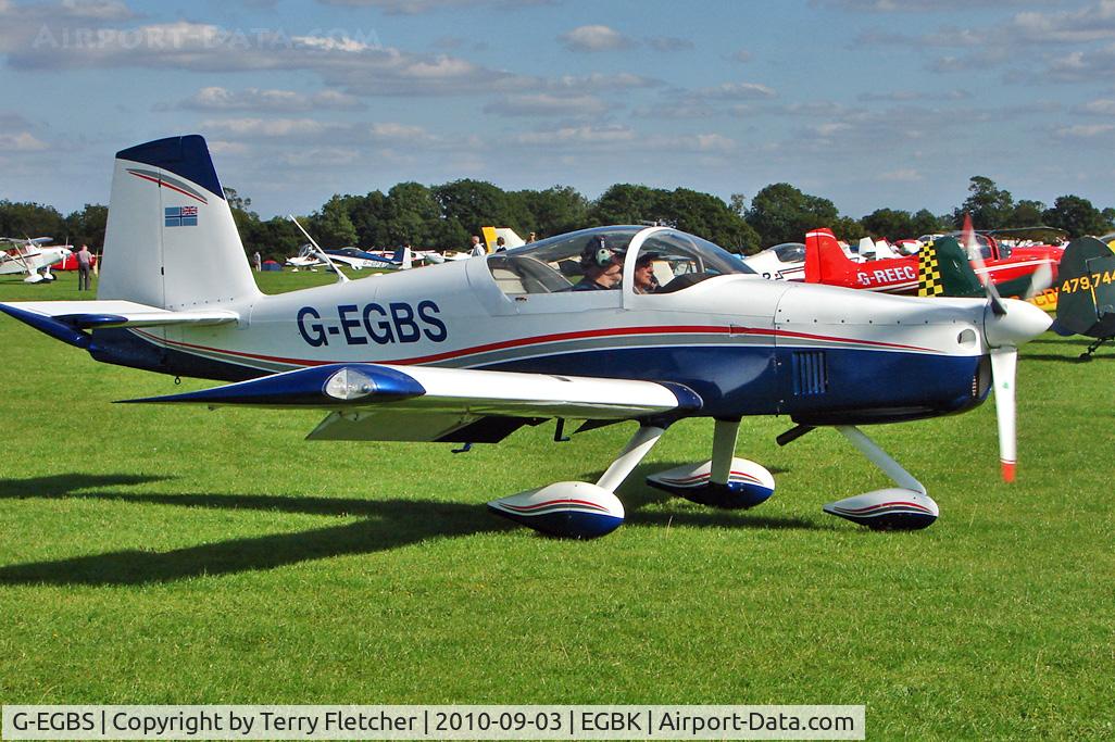 G-EGBS, 2005 Vans RV-9A C/N PFA 320-14234, 2005 Johnstone Dm, Price A, Price C Rowland M, Sweeny M, Turner J VANS RV-9A, c/n: PFA 320-14234 at 2010 LAA National Rally