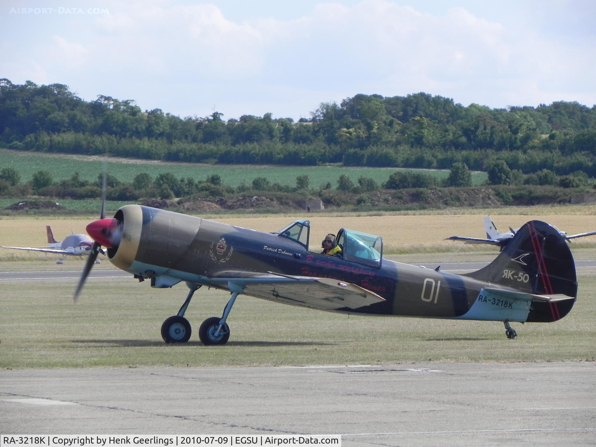 RA-3218K, 1985 Yakovlev Yak-50 C/N 853208, Duxford , Flying Legends , jul 2010