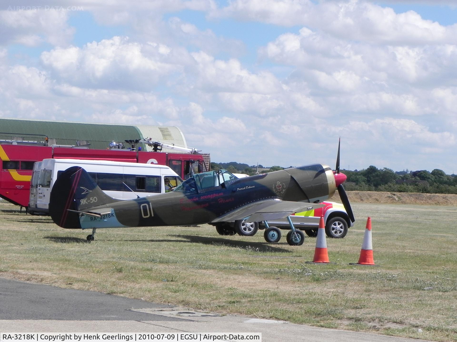 RA-3218K, 1985 Yakovlev Yak-50 C/N 853208, Duxford , Flying Legends , jul 2010