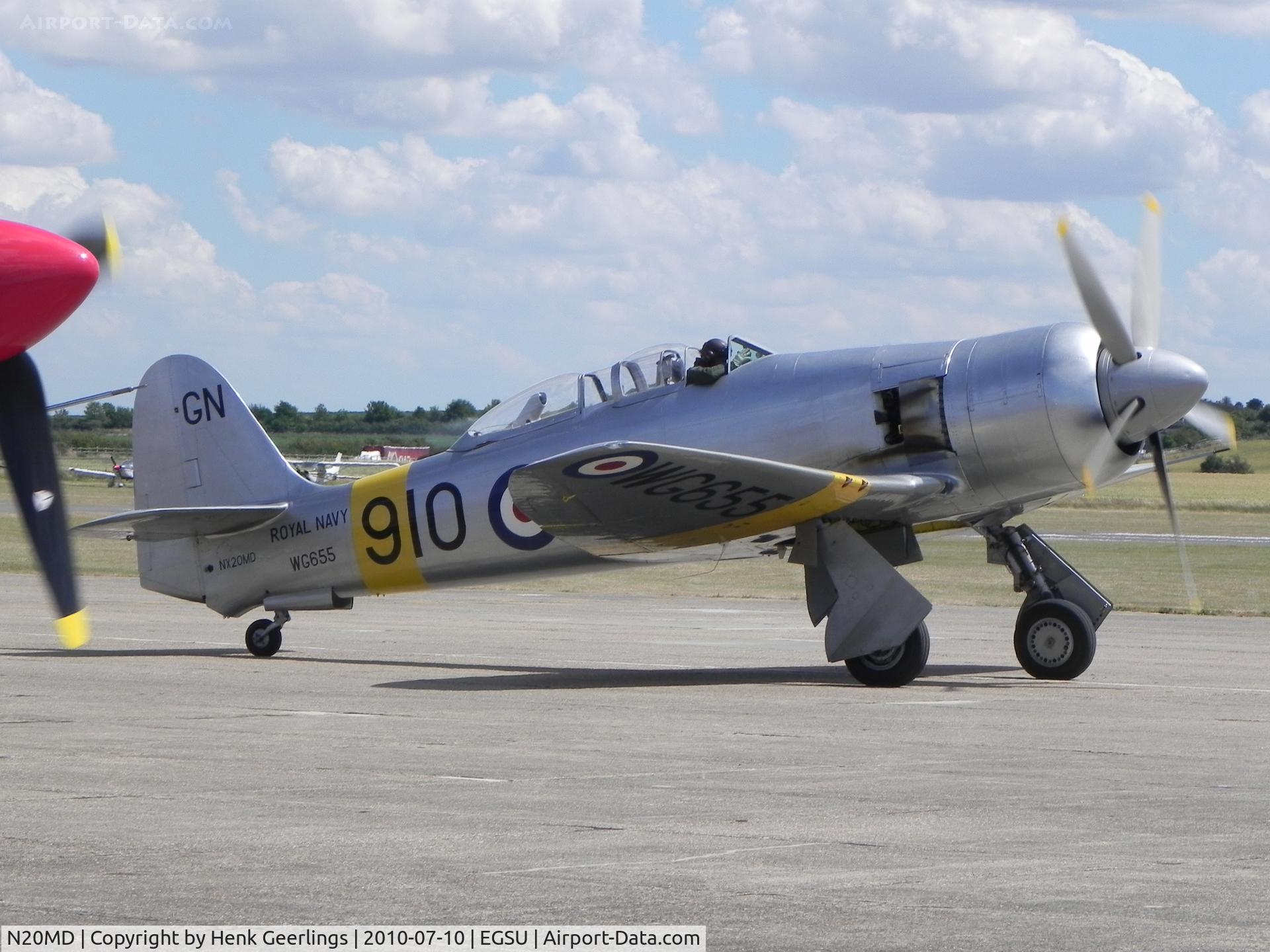 N20MD, 1952 Hawker Sea Fury T.20 C/N 41H/636070, Duxford , Flying Legends , jul 2010