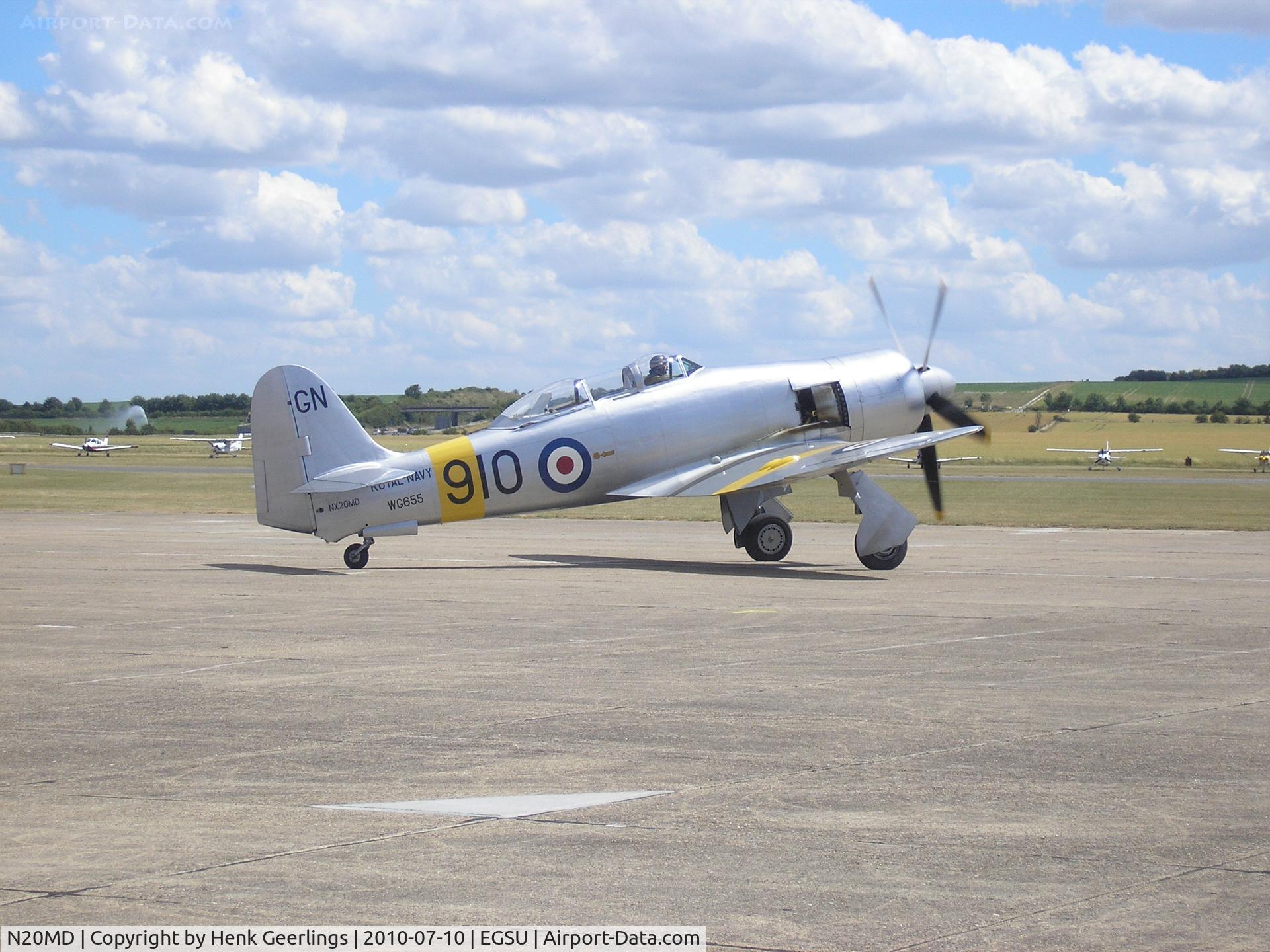 N20MD, 1952 Hawker Sea Fury T.20 C/N 41H/636070, Duxford , Flying Legends , jul 2010
